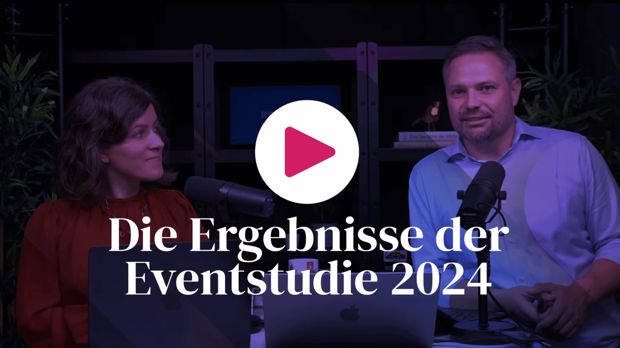 Webinar zur Invitario-Eventstudie 2024 Elisabeth Sonnleitner und Stefan Grossek im Webinar zur Eventstudie